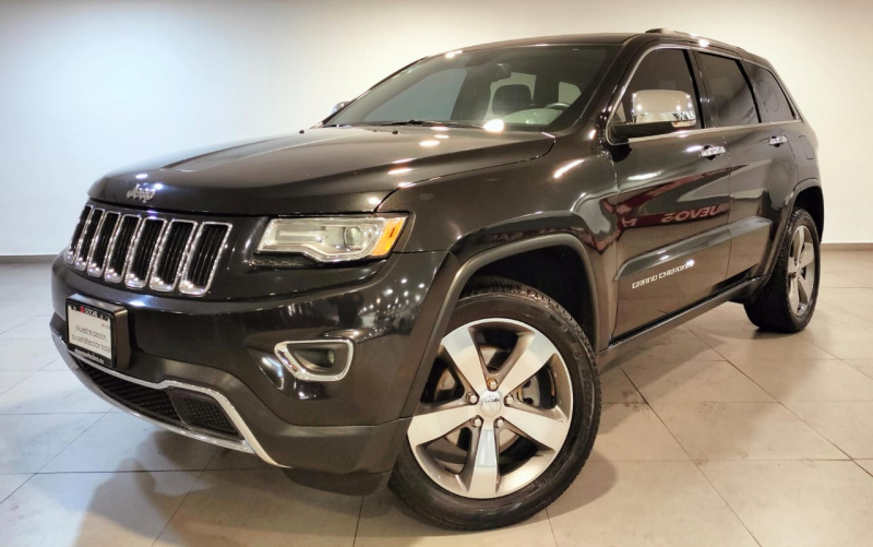 Jeep Grand Cherokee  5 pts. Limited Lujo, V6, 3.6l, TA, piel, QC, GPS, f. bixenón, RA-20 2016